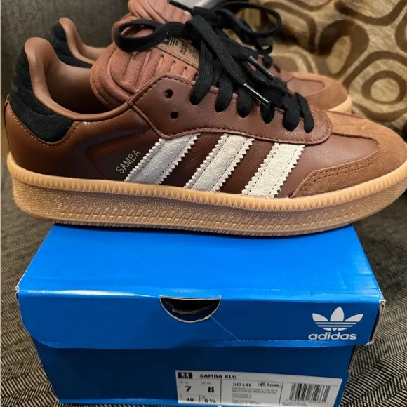 Adidas Samba XLG brown women size 8 - Picture 7 of 7